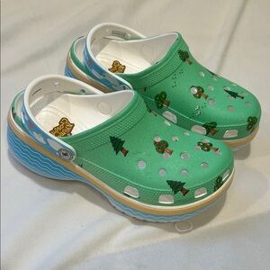 Animal Crossing Crocs W 7 lk new - no jibbitz